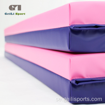 Skräddarsydd Soft Folding Foam Gym Training Gymnastik Mat